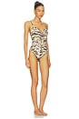 view 3 of 4 Tiger Swimsuit in Multi