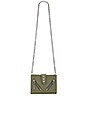 view 5 of 6 CARTERA CON CADENA KALIFORNIA in Dark Khaki