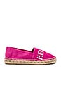 view 2 of 5 Paris Suede Espadrilles in Deep Fuchsia
