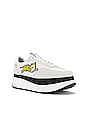 view 2 of 6 SNEAKERS MOVE PLATFORM in White