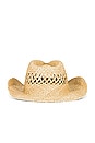 view 3 of 3 The Desert Cowboy Hat in Natural