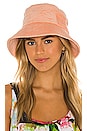 view 1 of 4 Wave Bucket Hat in Pastel Peach