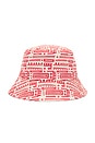 view 2 of 3 Shore Bucket Hat in Red