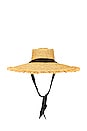 view 3 of 3 Ultra Wide Ventura Hat in Natural