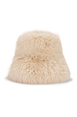 view 2 of 3 Snuggle Fur Bucket Hat in Almond