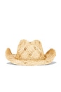 view 2 of 3 Sundance Cowboy Hat in Raffia
