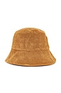 view 2 of 4 Wave Bucket Hat in Coffee