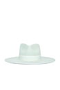 view 2 of 3 Rancher Fedora Hat in Mint