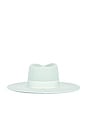 view 3 of 3 Rancher Fedora Hat in Mint