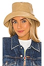 view 2 of 5 Wave Bucket Hat in Camel