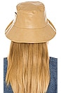 view 3 of 5 Wave Bucket Hat in Camel