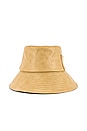 view 4 of 5 Wave Bucket Hat in Camel