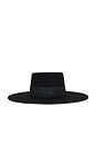 view 3 of 3 The Sierra Boater Hat in Black