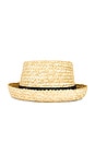 view 1 of 2 Ahoy Boater Hat in Natural