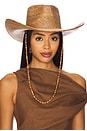 view 1 of 4 The Beau Western Hat in Sepia