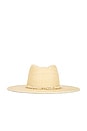 view 3 of 3 Paradise Fedora in Cream