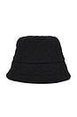 view 3 of 4 Coast Puffer Bucket Hat in Black