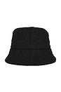 view 4 of 4 Coast Puffer Bucket Hat in Black