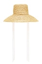 view 6 of 7 The Inca Ultrawide Sun Hat in Natural Raffia