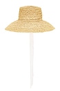 view 7 of 7 The Inca Ultrawide Sun Hat in Natural Raffia