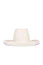 view 3 of 4 Nash Western Cowboy Hat in Ivory