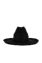 view 3 of 3 Goldfinger Hat in Black