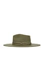view 3 of 3 Rancher Fedora Hat in Sage