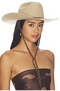 view 1 of 6 Austin Cowboy Hat in Dune in Beige