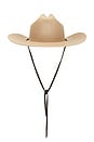 view 3 of 6 Austin Cowboy Hat in Dune in Beige