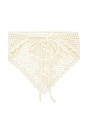 view 2 of 2 Triangle Bandana in Ivory Rose