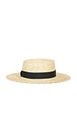 view 1 of 3 SOMBRERO DE ALA ANCHA THE SPENCER in Natural Woven