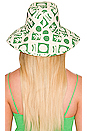 view 2 of 3 Holiday Bucket Hat in Formes Green