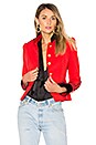 view 1 of 6 Condesa Color Jacket in Red & Black