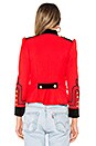 view 4 of 6 Condesa Color Jacket in Red & Black