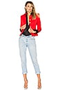 view 5 of 6 Condesa Color Jacket in Red & Black