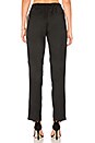 view 3 of 4 PANTALONES SASTRE COL CINTA in Black