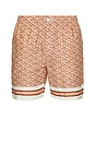 view 1 of 6 Monogram Short in Latte & Iberis