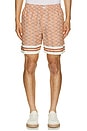 view 5 of 6 Monogram Short in Latte & Iberis