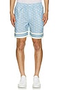 view 5 of 6 Monogram Short in Overview & Limestone