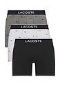view 1 of 3 3-Pack Boxer Briefs in Black, Pitch Chine, & Silver