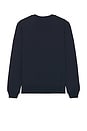 view 2 of 4 Classic Fit Crewneck Sweatshirt in Marine Blue