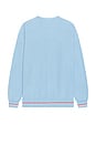 view 2 of 5 Relaxed Fit Stripe Accent Cardigan in Overview & Grenadine