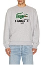 view 4 of 5 Classic Fit Sweatshirt in Silver Chine