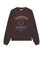 view 1 of 5 Long Sleeve Loose Fit Sweatshirt in Port