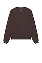 view 2 of 5 Long Sleeve Loose Fit Sweatshirt in Port