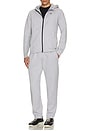 view 5 of 5 Sport Breathable Track Jacket in Silver Chine