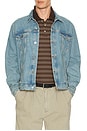 view 2 of 5 Croc Jean Jacket in Washed Bleach