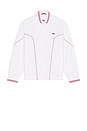 view 4 of 5 Jacket in White & Bordeaux