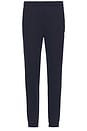 view 1 of 6 Tapered Fit Sweatpants in Navy Blue