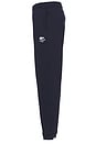 view 3 of 6 Tapered Fit Sweatpants in Navy Blue